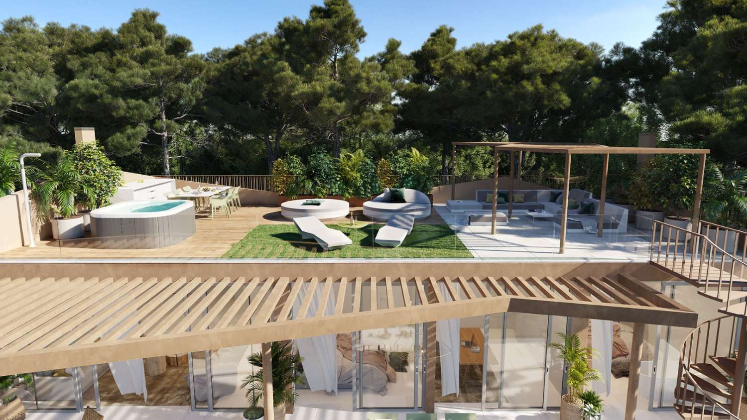 ÁTICO CON GRAN SOLARIUM EN PROYECTO EN BUENAVISTA